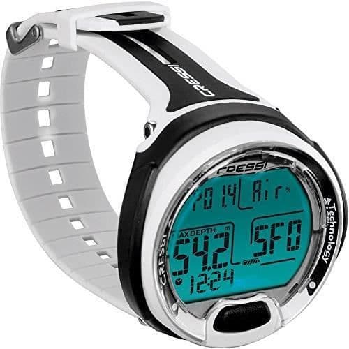 Cressi Leonardo - Dykdator - One Size - Vit/Svart - KS770150