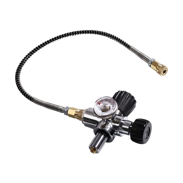 Højtryks Carbon Fiber Cylinder, 6,8L Volumen, 300 BAR Arbejdstryk,6,8L med ventil