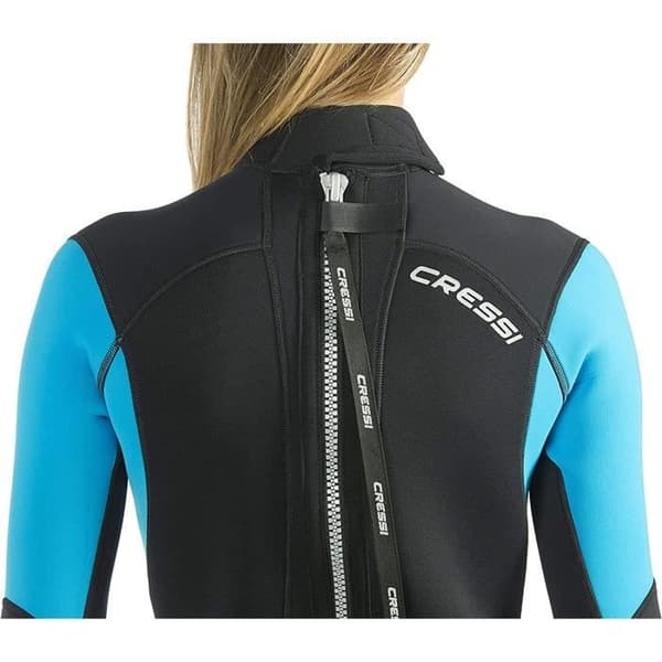 Cressi Morea Lady - Våtdräkt i ett stycke för damer för surfdykning och simning - Premium 3 mm neopren - LU476501