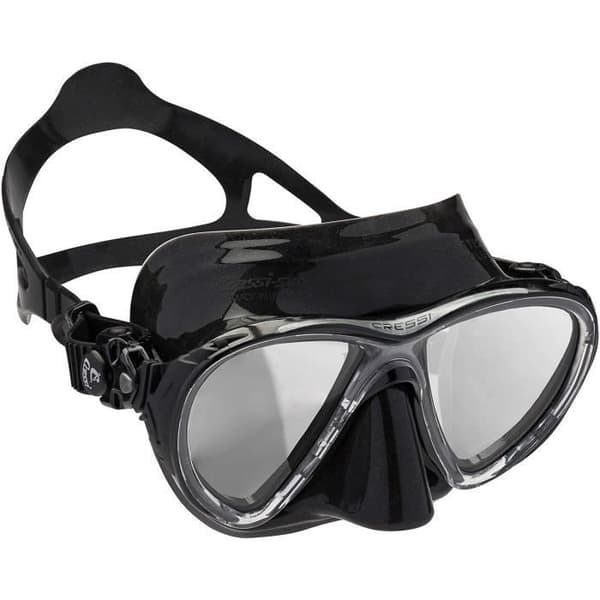 Cressi - Adult Scuba Diving Mask - Big Eyes Evolution - Svart (svart) - One Size - DS336950