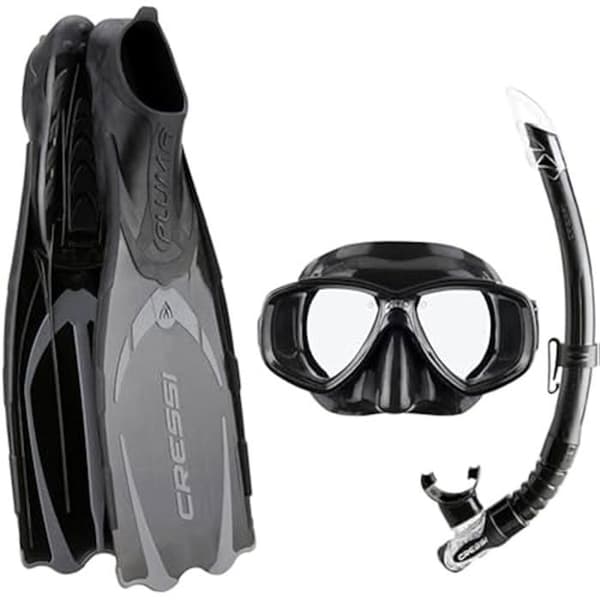 Cressi PALAU Väska, Fin + Mask och Snorkel