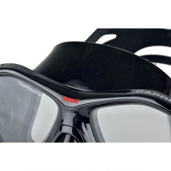 Fenor, masker och snorklar - SEAC SUB - Cove - Svart - Unisex - Vuxen - Dykning