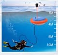 Miniatyrbild 4 av 11: 53L/min 3,5H 10m bärbar tanklös vattentät uppladdningsbar undervattens snorkel, dykning snorkelutrustning, mobil dykventilator