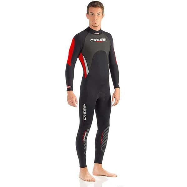 Cressi Morea Man Monopiece våtdräkt 3 mm - One Piece våtdräkt för män - XLU476108