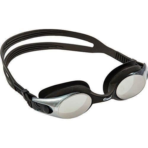 Cressi Sub S.p.A. Velocity Unisex-glasögon för vuxna, svart/spegellins, vanlig - XDE206555