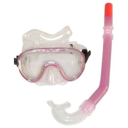 Seac Set Marina Siltra Mask och snorkel Z piccolo Rosa - SET BIS MARINA SIL