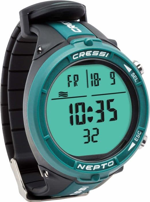Cressi - KS841098 - Apnea Diving Computer Watch, One Size, Unisex Adult