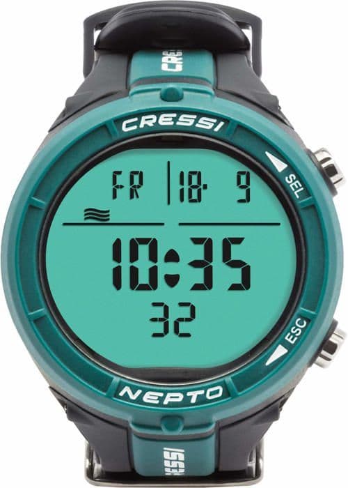 Cressi - KS841098 - Apnea Diving Computer Watch, One Size, Unisex Adult