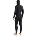 Miniatyrbild 2 av 4: Cressi Diver Man Monpiece Våtdräkt 7 mm Våtdräkt för män, Svart/Blå, XXXL/7 - LU487507