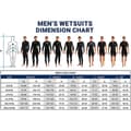 Miniatyrbild 4 av 4: Cressi Diver Man Monpiece våtdräkt 5 mm allt-i-ett våtdräkt i ett stycke för män, svart/blå, L/4 (5 mm) - LU486504