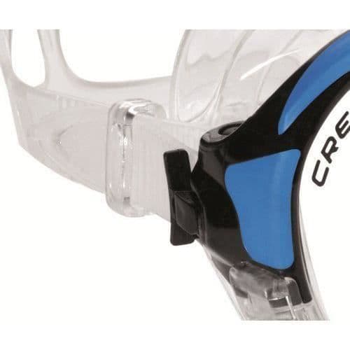 Cressi Matrix - Gamma Mask och Snorkel dykset - Klar/Blå - DS302501