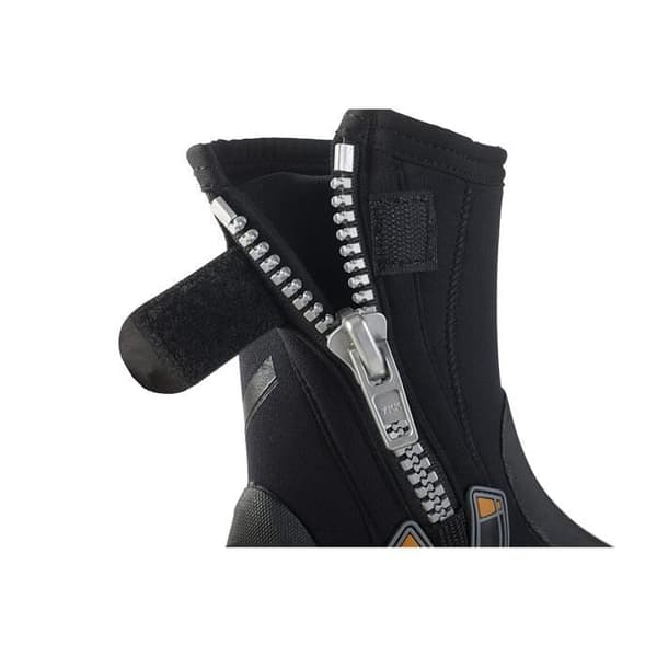 Seac Boot/Slipper Basic Hd 5 mm med dragkedja - Vulkaniserad halvstyv sula - Skyddad fot och hög komfort under