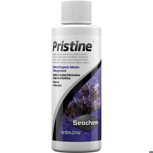 Rengöringsmedel för akvarievatten Pristine Seachem - 500 ml