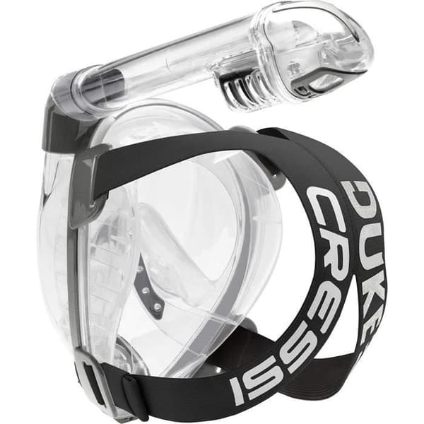 Cressi Duke helmask komplett/integrerad mask designad för snorkling med snorkeltorr unisex vuxen,