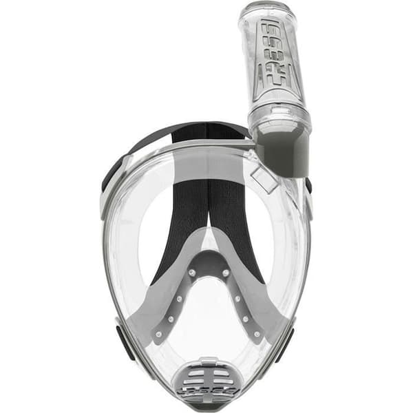 Cressi Duke helmask komplett/integrerad mask designad för snorkling med snorkeltorr unisex vuxen,