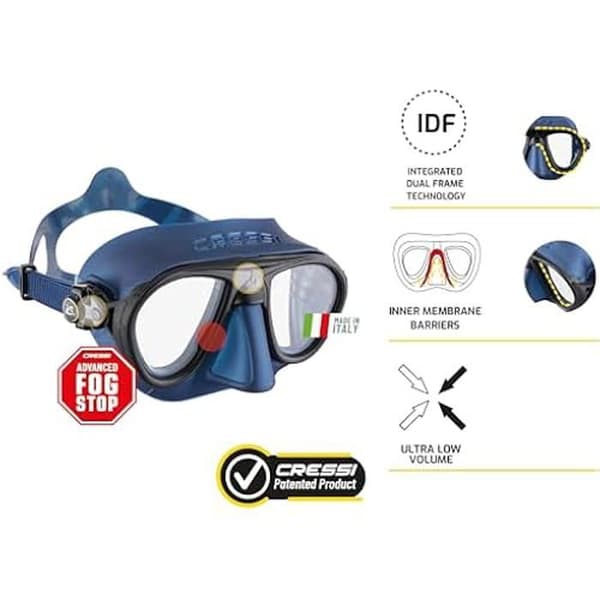 CRESSI Calibro + Corsica Combo - Vattenäventyrskit för vuxna, One Size