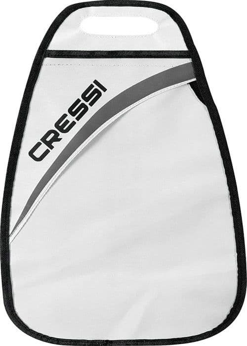 Cressi - DM340020 - Set Estrella + Gamma Combo Set Dykmask och snorkel Unisex-Vuxen, Transparent/Blå, One Size