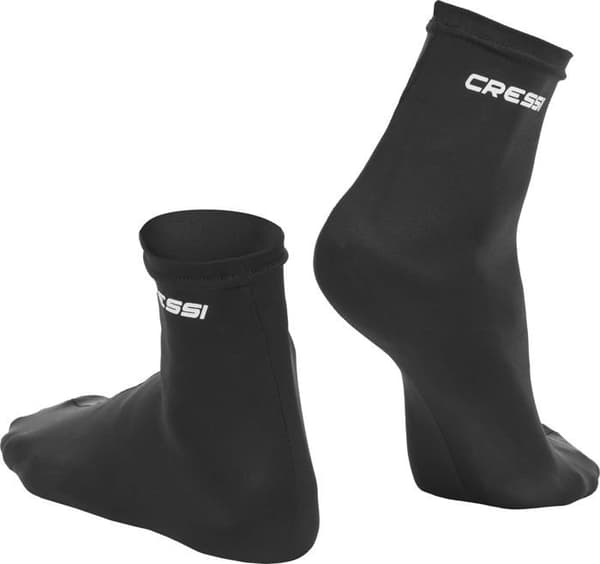 Chausson de plongee Cressi - USW031000K - Fins Sock Chaussons Ultra Stretch Unisex Vuxen, Svart