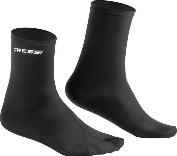 Chausson de plongee Cressi - USW031000K - Fins Sock Chaussons Ultra Stretch Unisex Vuxen, Svart