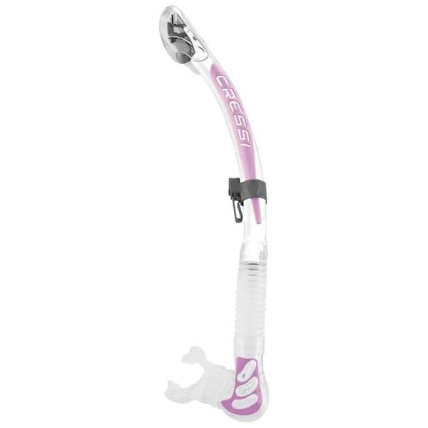 Set för snorkling - CRESSI - Evo Big Eyes & Alpha Ultra Dry - Transparent/Rosa