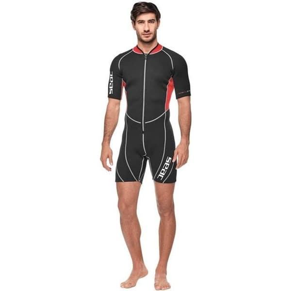 Seac - Korty Kombinationsdräkt i neopren 2,5 mm Ciao - Svart (Svart/Röd) - XL - 0010067012105A