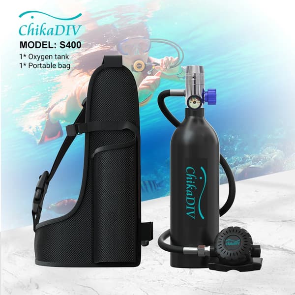 Mini Scuba Tank, Bärbar Design, Andningsbar Syre,Scuba Tank B