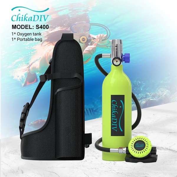 Mini Scuba Tank, Bærbar Design, Åndbar Oxygen,Scuba Tank G