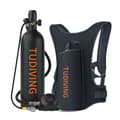 Pikkukuva 1 / 2: Kannettava Mini Scuba -säiliö, 2L kapasiteetti, 3000Psi maksimi paine,2L, 2L S700Plus Musta B1