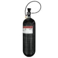 Miniatyrbillede 1 af 2: TUXING Højtryks kulfiber cylinder, 6,8L kapacitet, 300 BAR arbejdstryk,med ventil