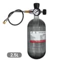 Miniatyrbild 2 av 2: TUXING 2,5L Kolfiber Cylinder, 300 BAR Arbetstryck, Hållbar 15-årig Livslängd,2,5L med ventil