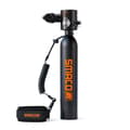 Miniatyrbild 2 av 2: SMACO Mini Scuba Tank, 0,5L kapacitet, upp till 10 minuters dykningstid,Paket A - SVART