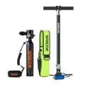 Miniatyrbillede 1 af 2: SMACO Mini Scuba Tank, 0,5L kapacitet, op til 10 minutters dykker tid,Pakke C - SORT