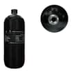 Miniatyrbillede 1 af 2: 4500Psi 2L Carbon Fiber Cylinder, CE-certificeret, 300 BAR Arbejdstryk,Sort