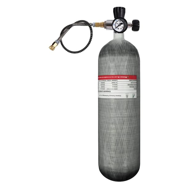 TUXING 4.7L Hiilikuitusylinteri, 300BAR Työpaine, M18*1.5 Kierre,venttiilin kanssa