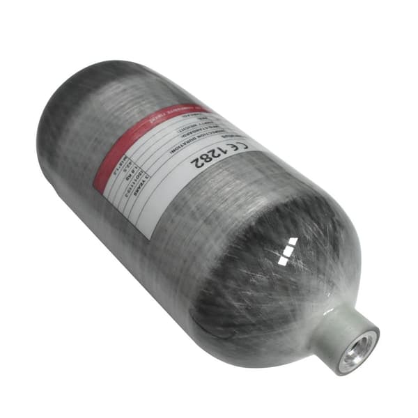 TUXING Sukellustankki, 4500psi Paine, 2.5L Tilavuus, Hiilikuiturakenne
