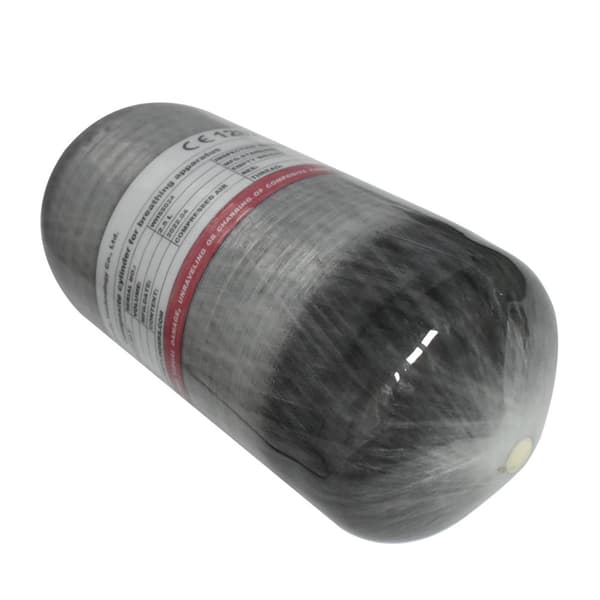 TUXING Sukellustankki, 4500psi Paine, 2.5L Tilavuus, Hiilikuiturakenne