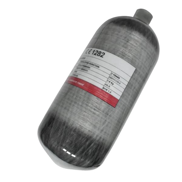TUXING Scuba Cylinder, 4500psi Tryk, 2.5L Volumen, Kulfiber Konstruktion