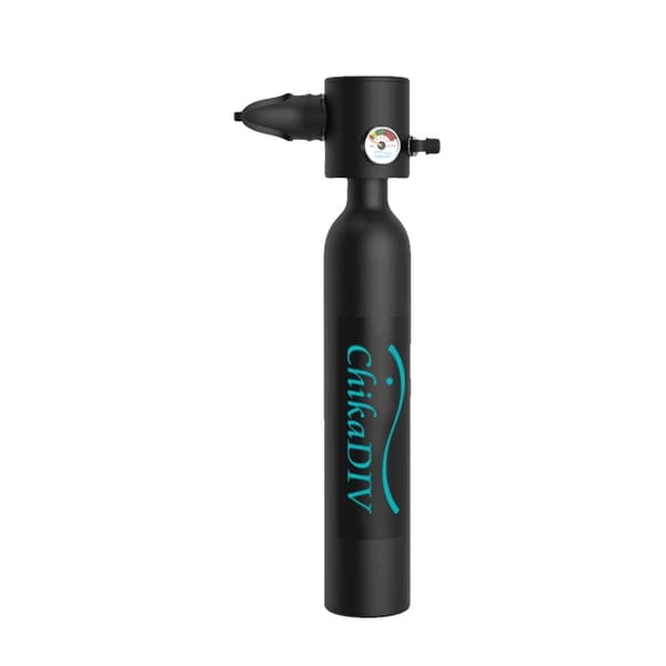 Mini Scuba Tank, Letvægts på 1,5 kg, 5-10 Minutter Under Vandet,Oxygen tank B in Danish is "Oxygen tank B", mini dykkerflaske
