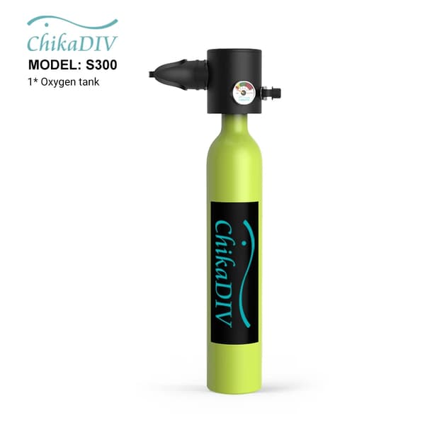 Mini Scuba Tank, Lättvikts på 1,5 kg, 5-10 Minuter Under Vattnet,Syretank G, mini dykflaska