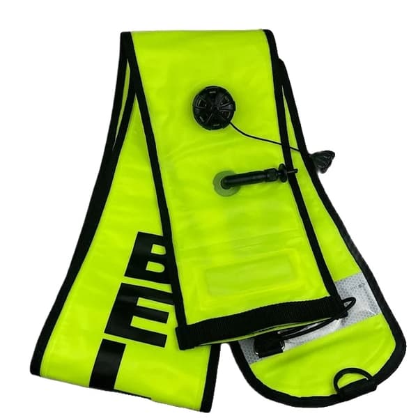 Sukellusmerkki, 15m x 15m, kolme täyttövaihtoehtoa, turvatoiminto, 1,8m 18cm vihreä