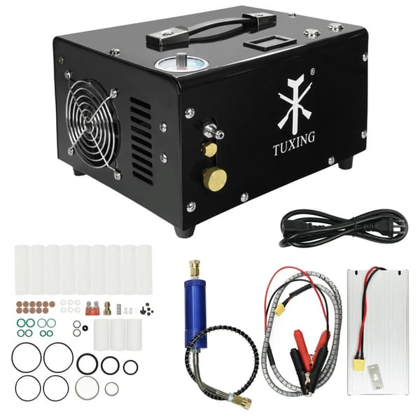 TUXING Korkeapaineilmakompressori, 4500 PSI, Useita tehovaihtoehtoja,220V, TXET061