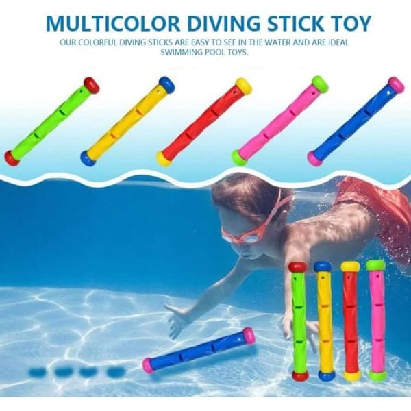 5 st Båtar för dykning Multicolor Poolleksaker Underwater Träningsspel Vattenleksaker Strand Sommar Simleksaker