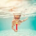 Miniatyrbild 5 av 5: Set med 5 träning leksaker för pool för barn, dykstav