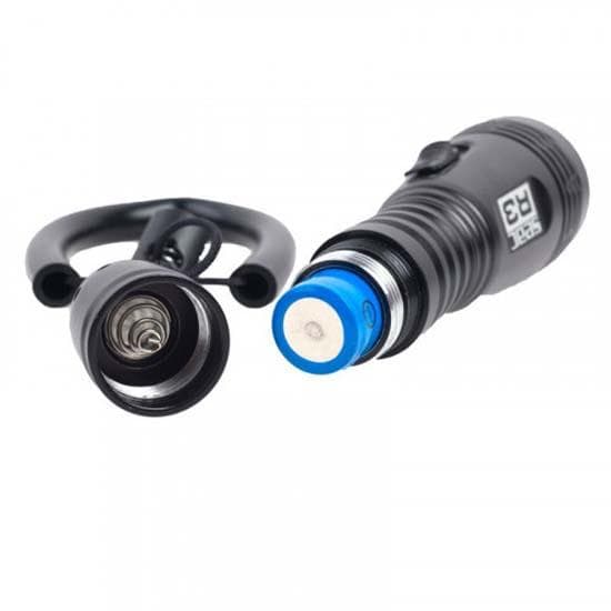 Seacsub Taskulamppu R3 Fx Musta 400 Lumens