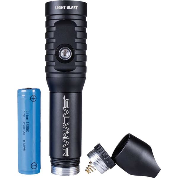Salvimar Taskulamppu Light Blast Musta 1200 Lumens