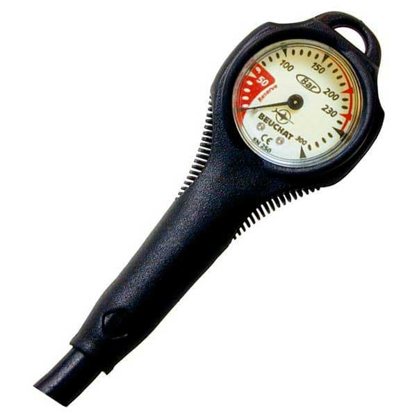 Beuchat Pressure Gauge Musta