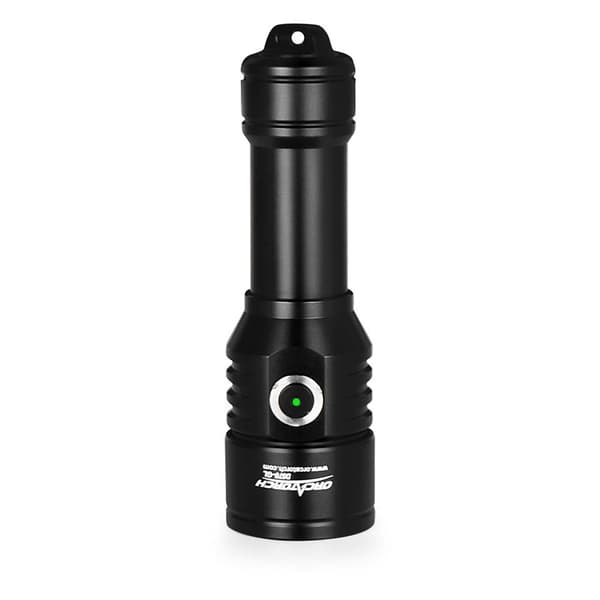Orcatorch Rød Pointer Lommelygte D570 Sort 1000 Lumens