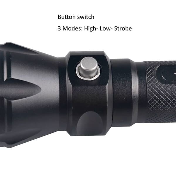 Metalsub Lommelygte Focus Sort 500 Lumens