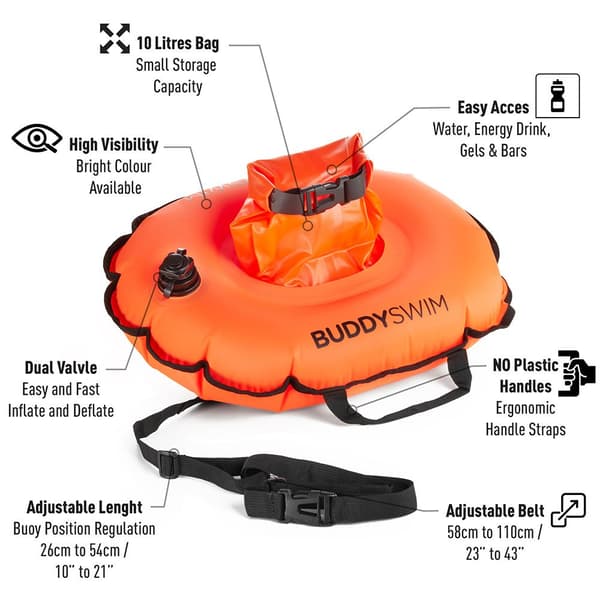 Buddyswim Boj Hydrastation Orange