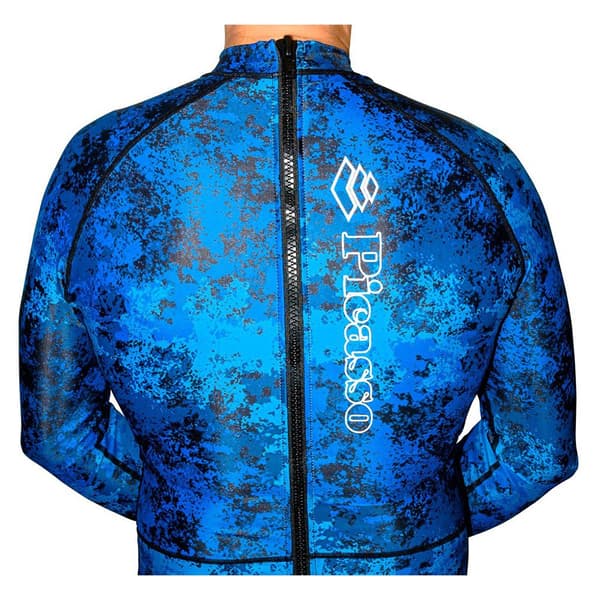 Picasso Camo Ocean Lycra Blå,Svart ML